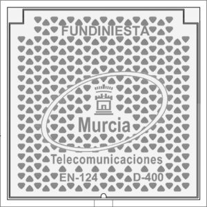 Telecomunicaciones con cierre Alle Inox